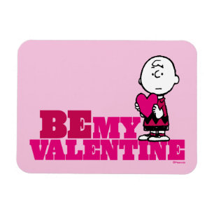 Magnet Flexible Peanuts   Charlie Brown Be My Valentine
