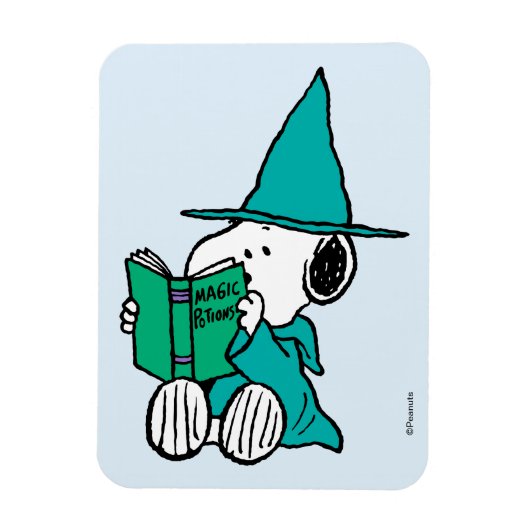 Magnet Flexible Peanuts Snoopy Potions Magiques Halloween (Vertical)