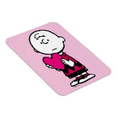 Magnet Flexible Peanuts | Valentine's Day | Heart Charlie Brown (Côté Droit)