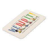 Magnet Flexible Peanuts We Did It Graduation Funny Quote Snoopy (Côté Gauche)