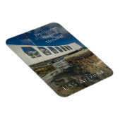 Magnet Flexible Pearl Harbor National Memorial, USS Arizona (Côté Droit)