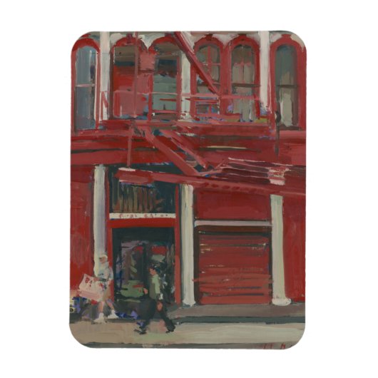 Magnet Flexible Pearl Paint shop Manhattan (Vertical)