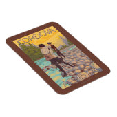 Magnet Flexible Pêche à la mouche - Cordova, Alaska (Côté Droit)