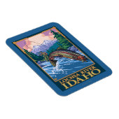 Magnet Flexible Pêche à la mouche - Rivière Lochsa, Idaho (Côté Droit)