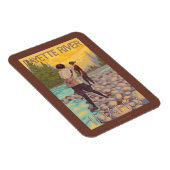 Magnet Flexible Pêche à la mouche - rivière Payette, Idaho (Côté Droit)