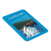 Magnet Flexible Pêche à l'ours dans la rivière - Latouche, Alaska (Côté Droit)
