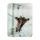 Magnet Flexible Pêche avec Nets 1905 (Vertical)