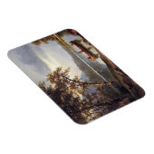 Magnet Flexible Pêche saumon sur le Cascapediac Albert Bierstadt (Côté Droit)