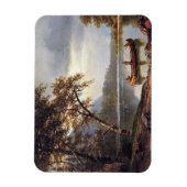 Magnet Flexible Pêche saumon sur le Cascapediac Albert Bierstadt (Vertical)