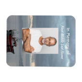 Magnet Flexible Pêcheur de bateau de pêche Memorial Keepsaké (Horizontal)