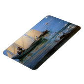 Magnet Flexible Peder Severin Kroyer - Bateaux de pêche (Côté Gauche)