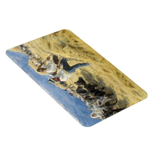 Magnet Flexible Peder Severin Kroyer - Threshing dans les Abruzzes (Côté Droit)