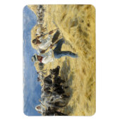 Magnet Flexible Peder Severin Kroyer - Threshing dans les Abruzzes (Vertical)