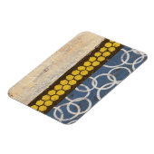 Magnet Flexible Peigne de miel Abstrait I (Côté Gauche)