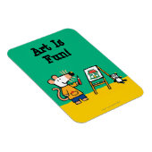 Magnet Flexible Peindre avec marguerite ! (Côté Droit)