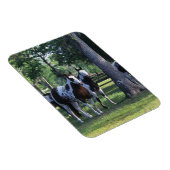 Magnet Flexible Peindre les chevaux dans les arbres (Côté Droit)