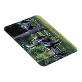 Magnet Flexible Peindre les chevaux dans les arbres (Côté Droit)