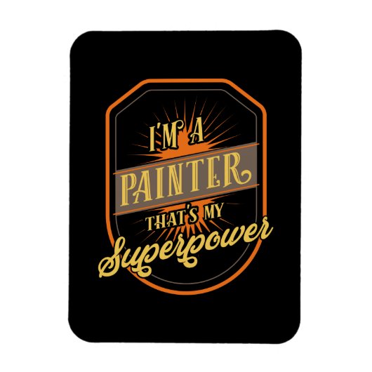 Magnet Flexible Peintre Peinture (Vertical)