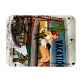 Magnet Flexible Peintres en tableau en hiver par Stevan Dohanos (Horizontal)