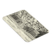 Magnet Flexible Peinture à l'huile des Fontaines du Jardin de Vers (Côté Droit)