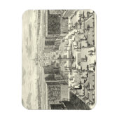 Magnet Flexible Peinture à l'huile des Fontaines du Jardin de Vers (Vertical)