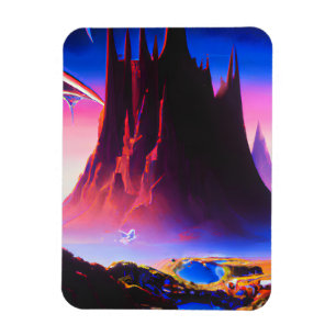 Magnet Flexible Peinture à l'huile Dream World