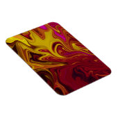 Magnet Flexible Peinture abstraite colorée (Côté Droit)