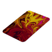 Magnet Flexible Peinture abstraite colorée (Côté Gauche)