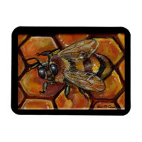Peinture d'abeilles de miel