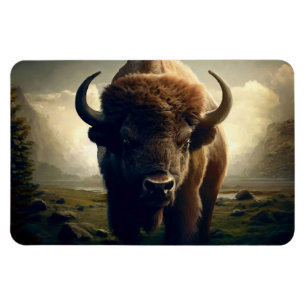 Magnet Flexible Peinture de bison