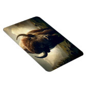 Magnet Flexible Peinture de bison (Côté Droit)