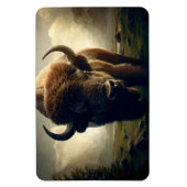 Magnet Flexible Peinture de bison (Vertical)