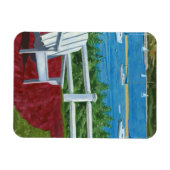 Magnet Flexible Peinture de chaise Adirondack (Horizontal)