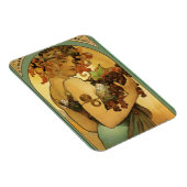 Magnet Flexible Peinture de fruits Alphonse Mucha (Côté Droit)