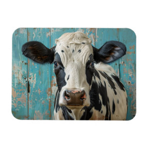 Magnet Flexible Peinture de la ferme de vache laitière de mignonne