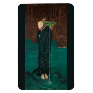 Magnet Flexible Peinture de Pre-Raphaelite par le château d'eau