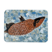Magnet Flexible Peinture de Tatou (Horizontal)