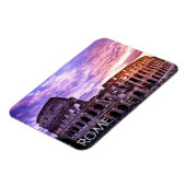 Magnet Flexible Peinture du Colisée à Rome au coucher du soleil (Côté Gauche)