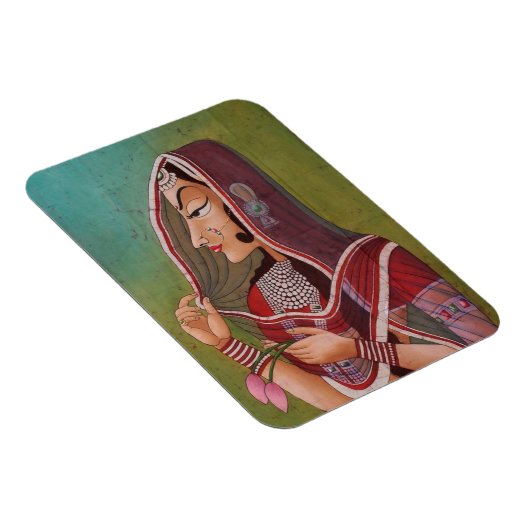 Magnet Flexible Peinture élégante d'une femme (Côté Droit)