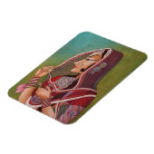 Magnet Flexible Peinture élégante d'une femme (Côté Gauche)