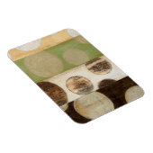 Magnet Flexible Peinture en panneau de bois de tonalité Terre avec (Côté Droit)