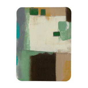 Magnet Flexible Peinture expressionniste avec pointes de brosse lo