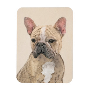 Magnet Flexible Peinture française de Bulldog (Sable) - Belle oeu