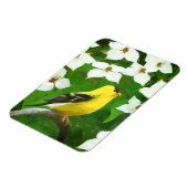 Magnet Flexible Peinture Goldfinch - Cute Original Chien Art (Côté Gauche)