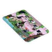 Magnet Flexible Peinture Mariage personnalisée au Labrador (Côté Droit)