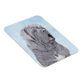 Magnet Flexible Peinture Mastiff Neopolitan - Art Chien original (Côté Droit)