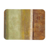 Magnet Flexible Peinture moderne dans les tons de terre par Norman (Horizontal)