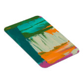 Magnet Flexible Peinture Multicolore De La Liberté D'Expression (Côté Droit)