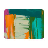 Magnet Flexible Peinture Multicolore De La Liberté D'Expression (Horizontal)