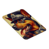 Magnet Flexible Peinture par Rottweiler rétro (Côté Droit)